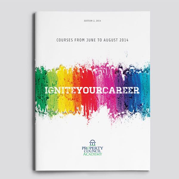 Property Council Academy 2014 Design by Think Creative Agency