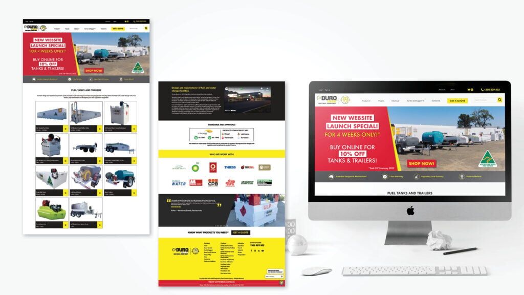 Durotank Marketing by Think Creative