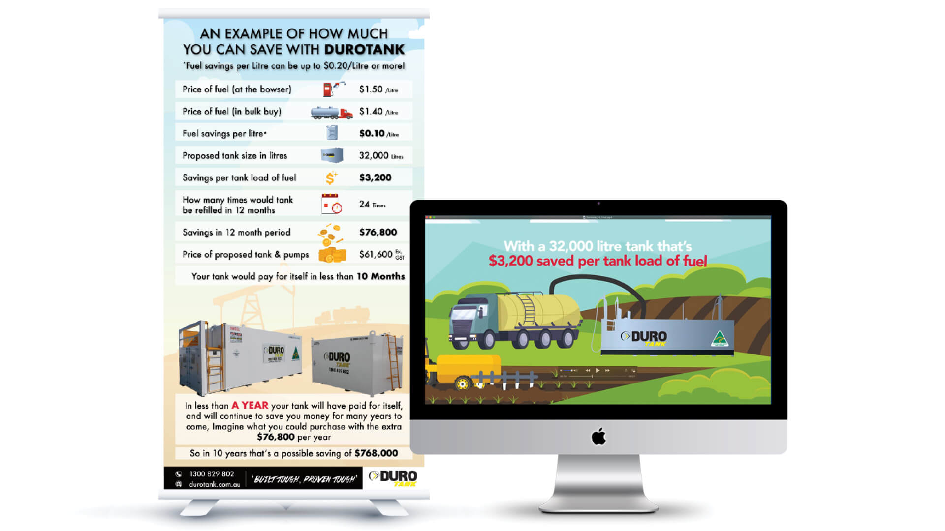 Durotank Design by Think Creative Agency