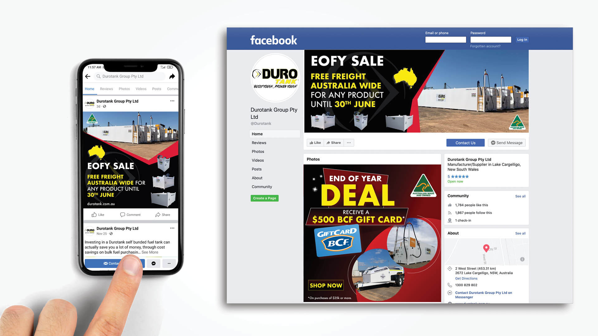 Durotank Design by Think Creative Agency