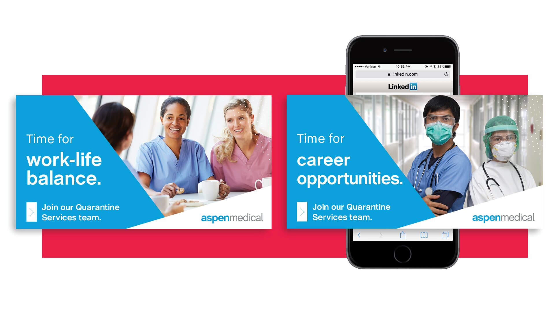 Aspen medical social media design