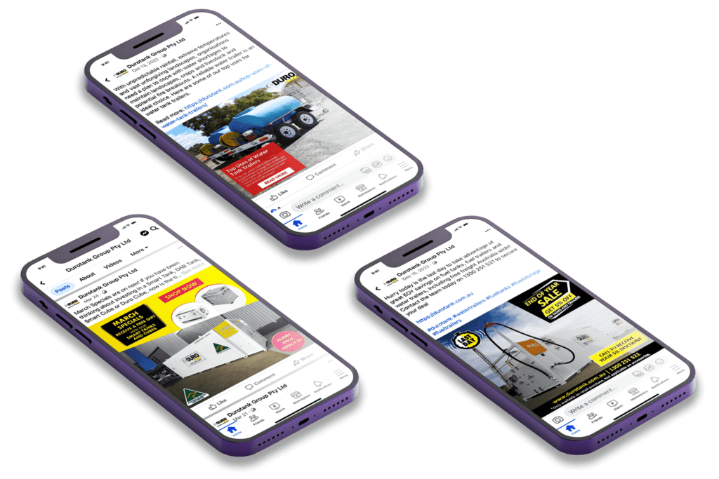Durotank social media marketing