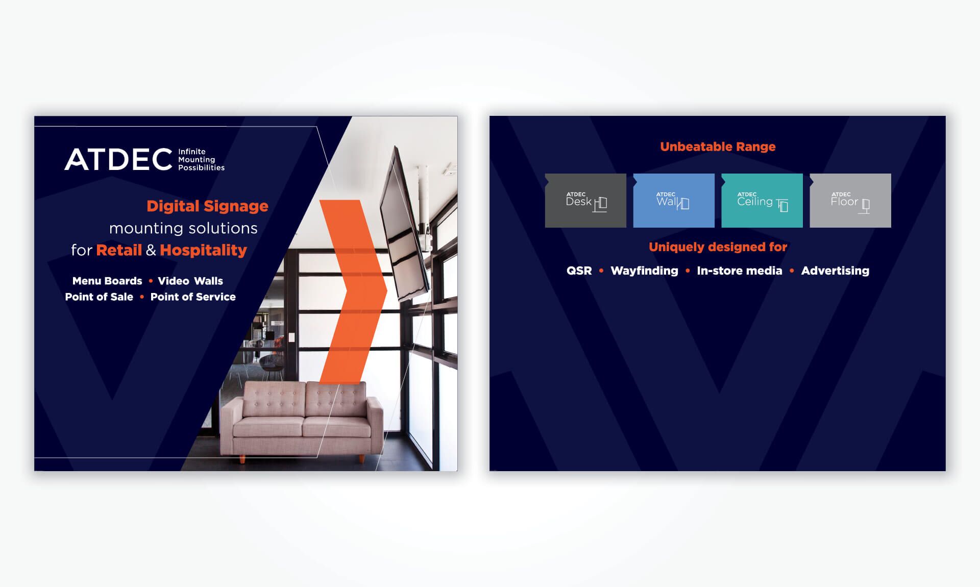 Atdec Brochure design by TCA