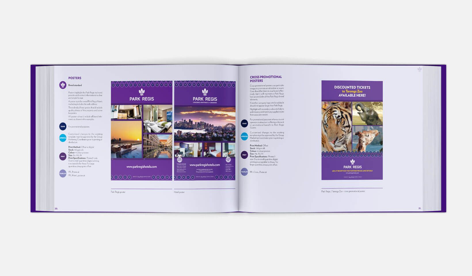 Park Regis Hotels Brand Refresh by Think Creative Agency
