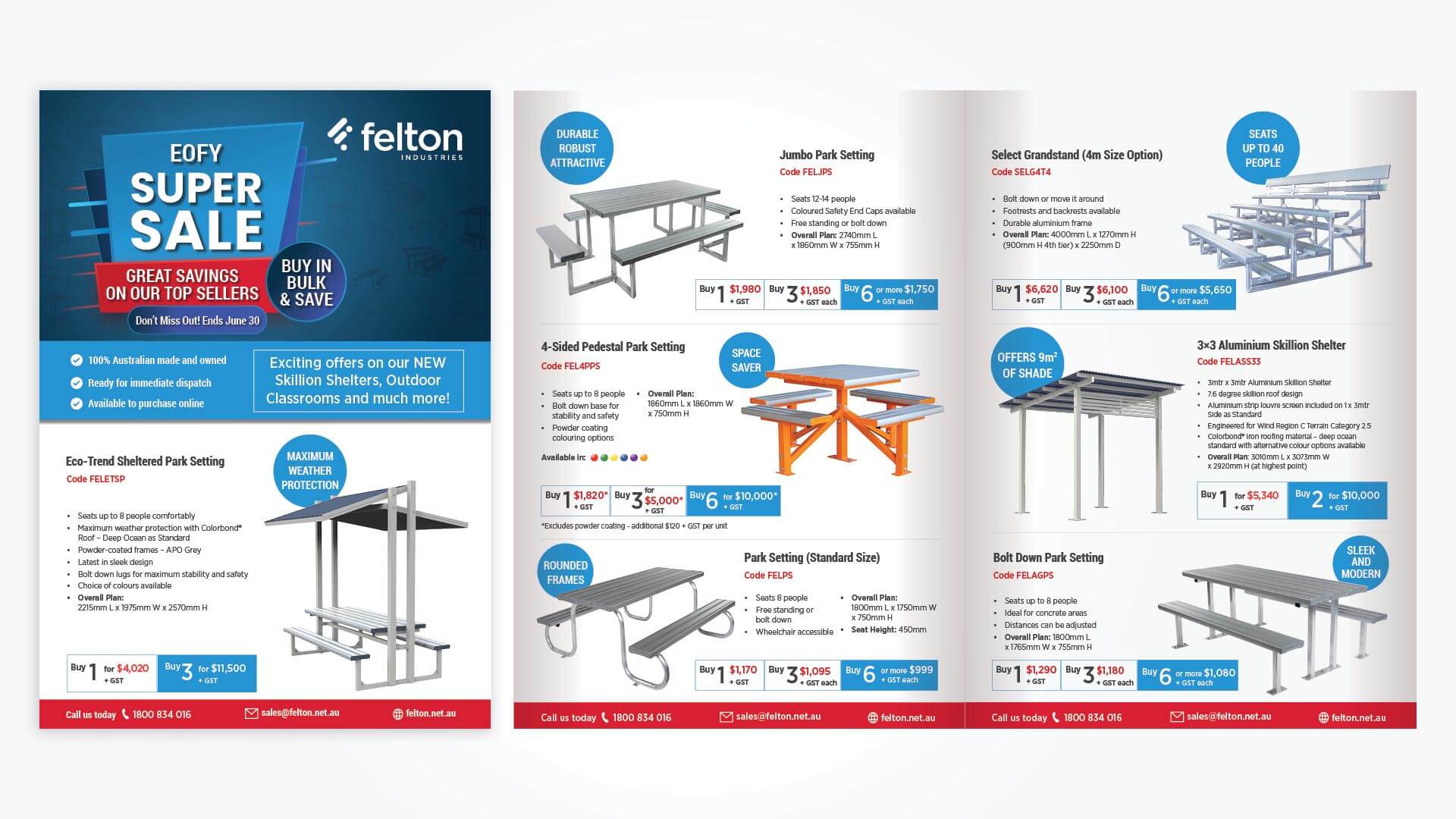 Felton Industries Marketing Campaigns by think creative agency