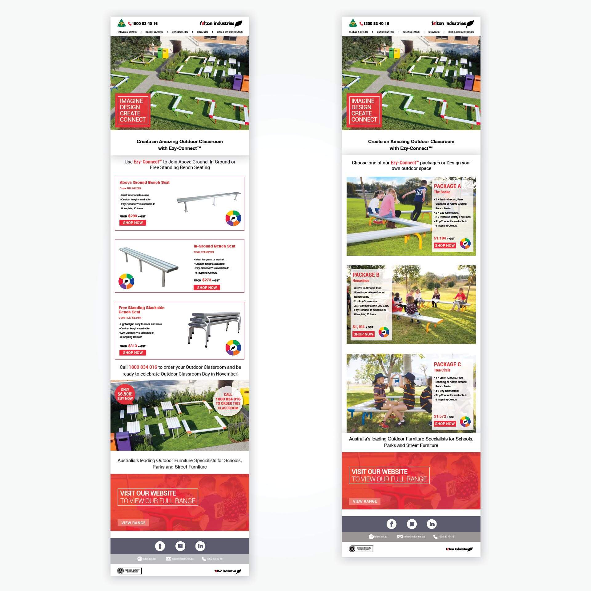 Felton Industries Marketing Campaigns by think creative agency