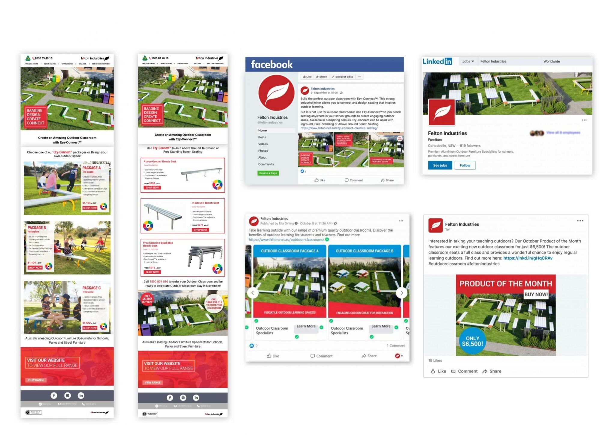 Felton product launch by think creative agency
