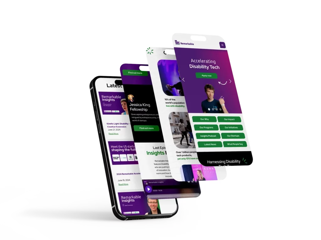 Remarkable mobile graphic think creative agency